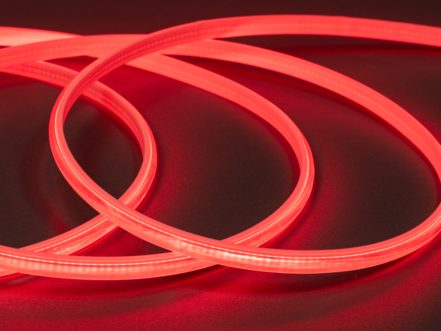 COB LED стрічка 220в, 288 шт/м, герметична, 10мм, червоний