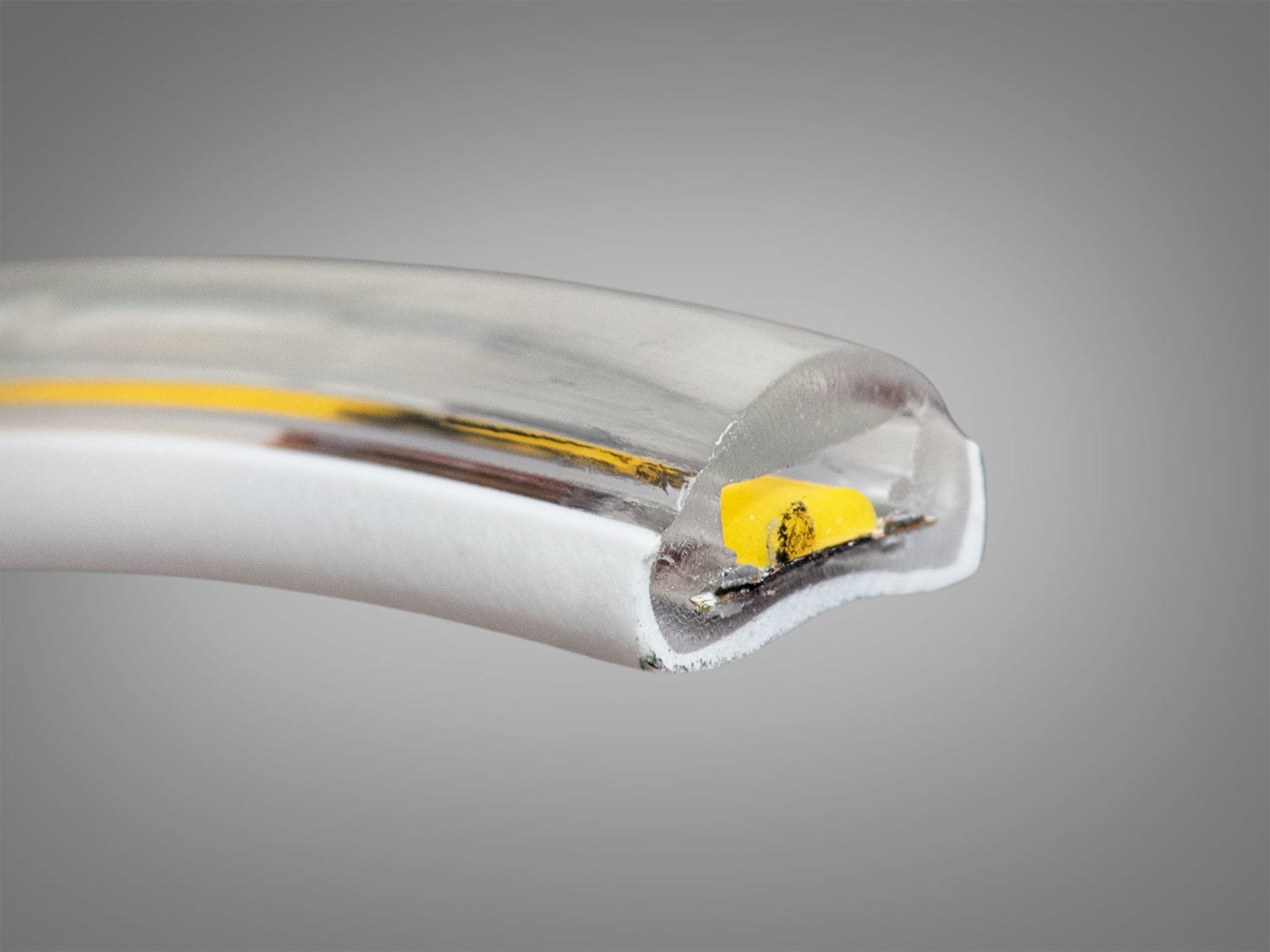 СОВ LED стрічка 220в, 288 шт/м, герметична, 10мм, теплий
