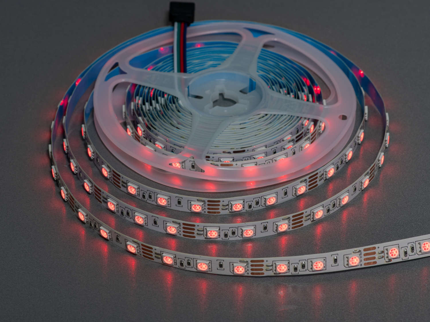 LED стрічка 12В, 60 діодів на метр, 10мм, RGB