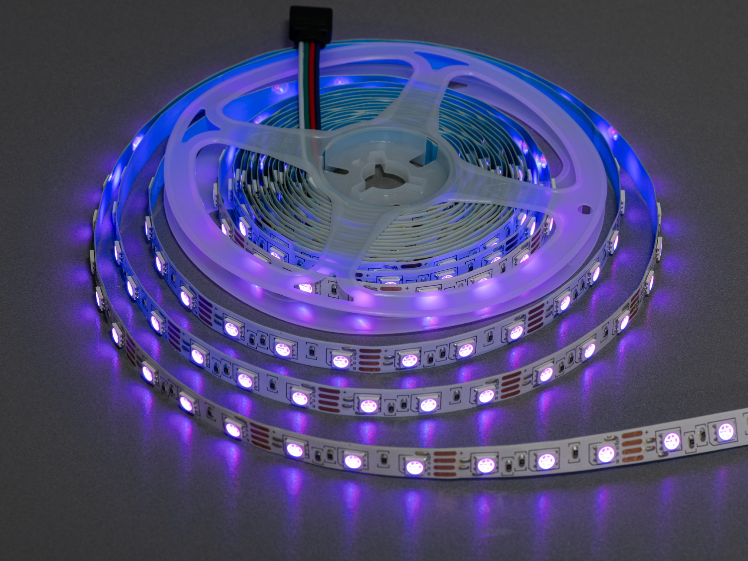 LED стрічка 12В, 60 діодів на метр, 10мм, RGB