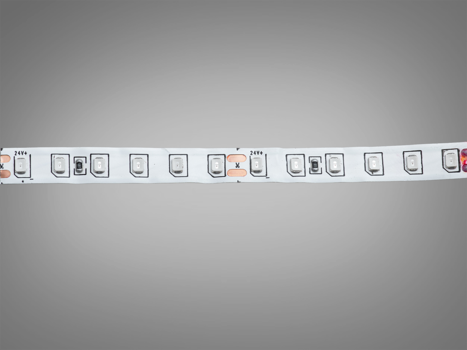 Гнучкий неон 24В круглий 11мм IP67 холодне світло