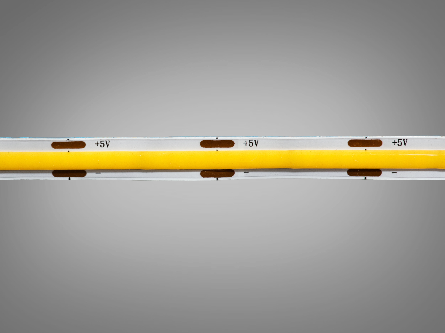 LED стрічка 5В з USB, 120 діодів на метр, 8мм, теплий