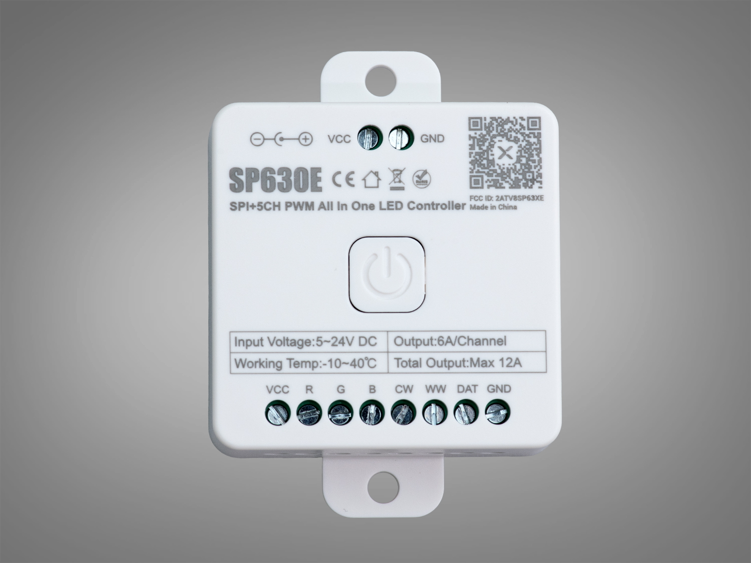 Контролер Diasha SPI RGB RGBW 5x6A 5-24V