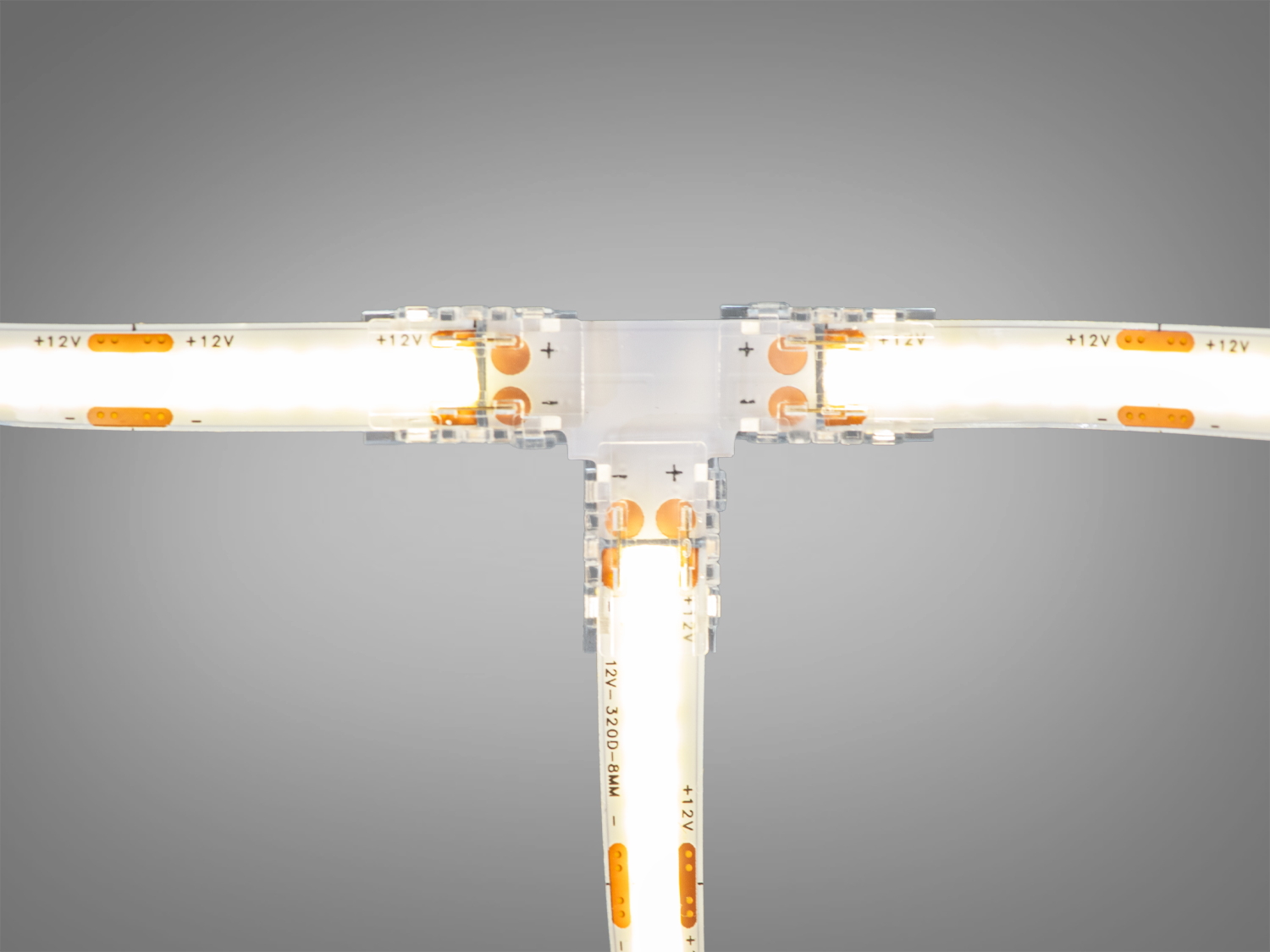 Конектор для SMD та COB стрічки 8mm