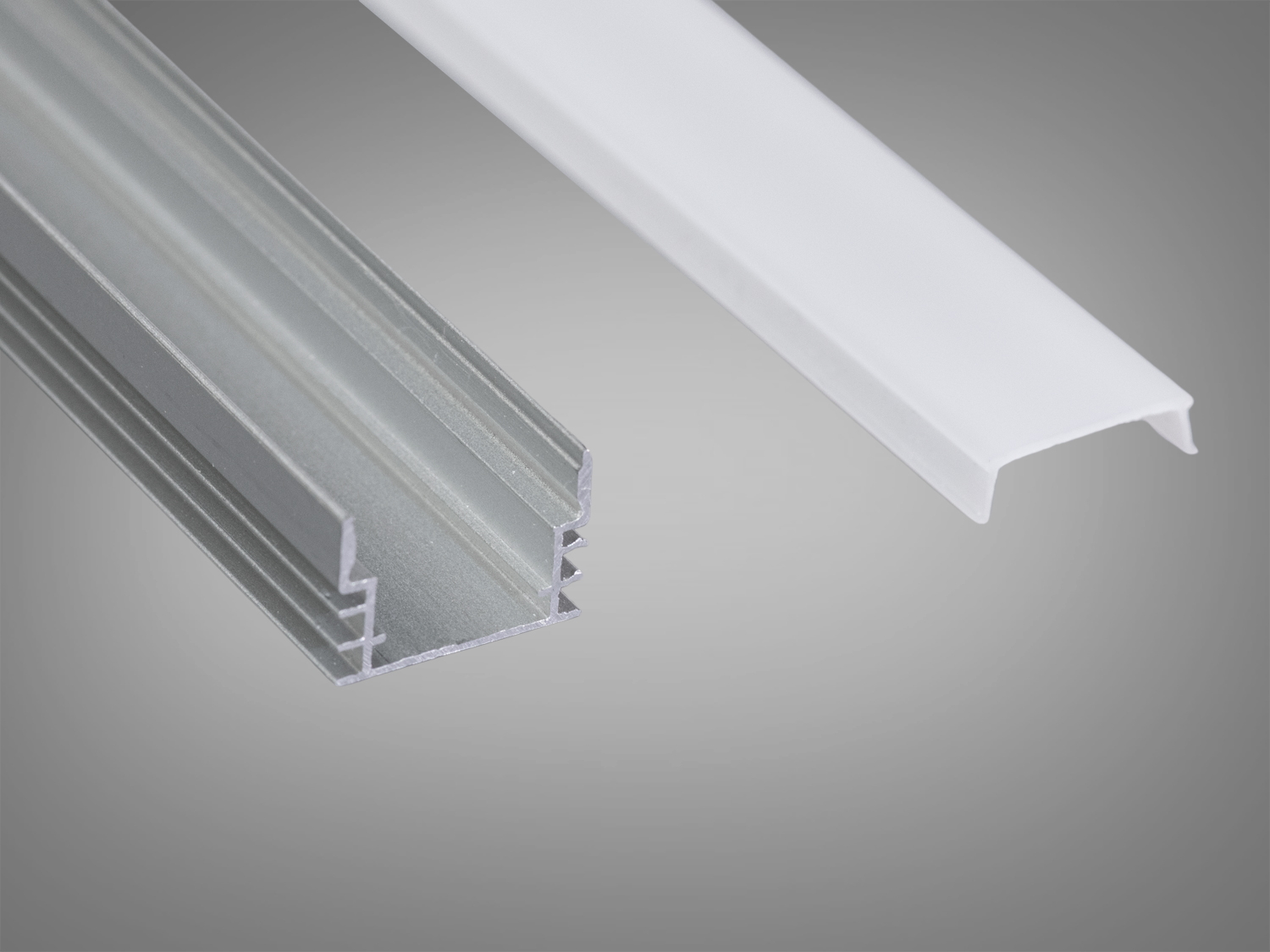 Профіль для LED стрічки, накладний