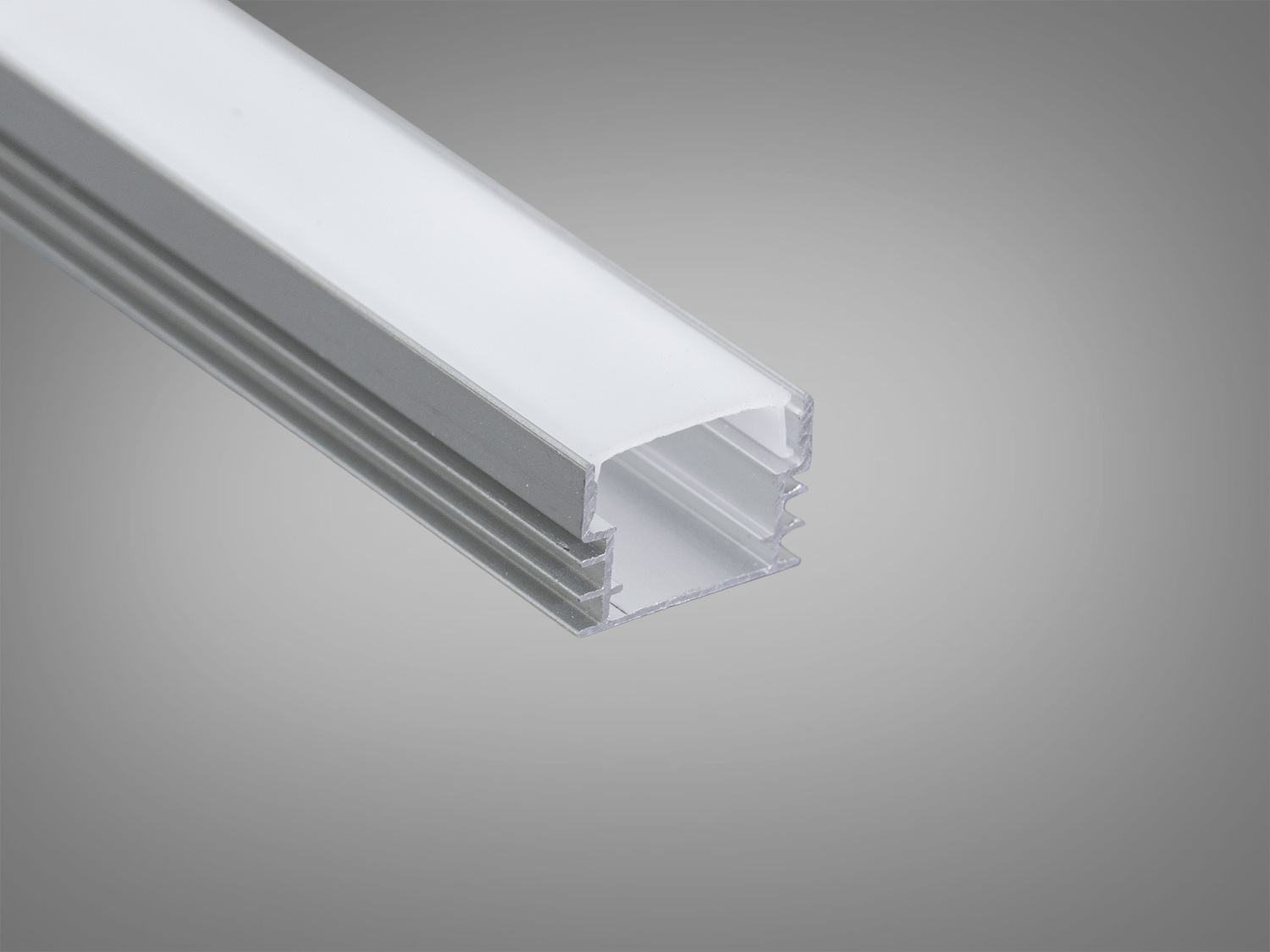 Профіль для LED стрічки, накладний