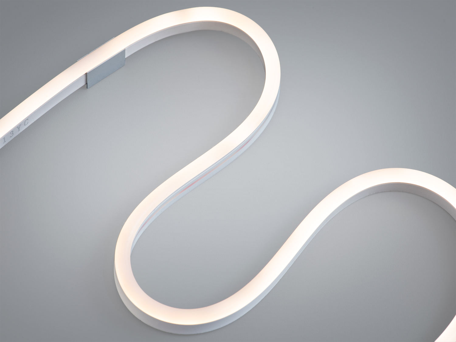 Силіконовий гнучкий профіль 0613 білий IP67 6x13мм