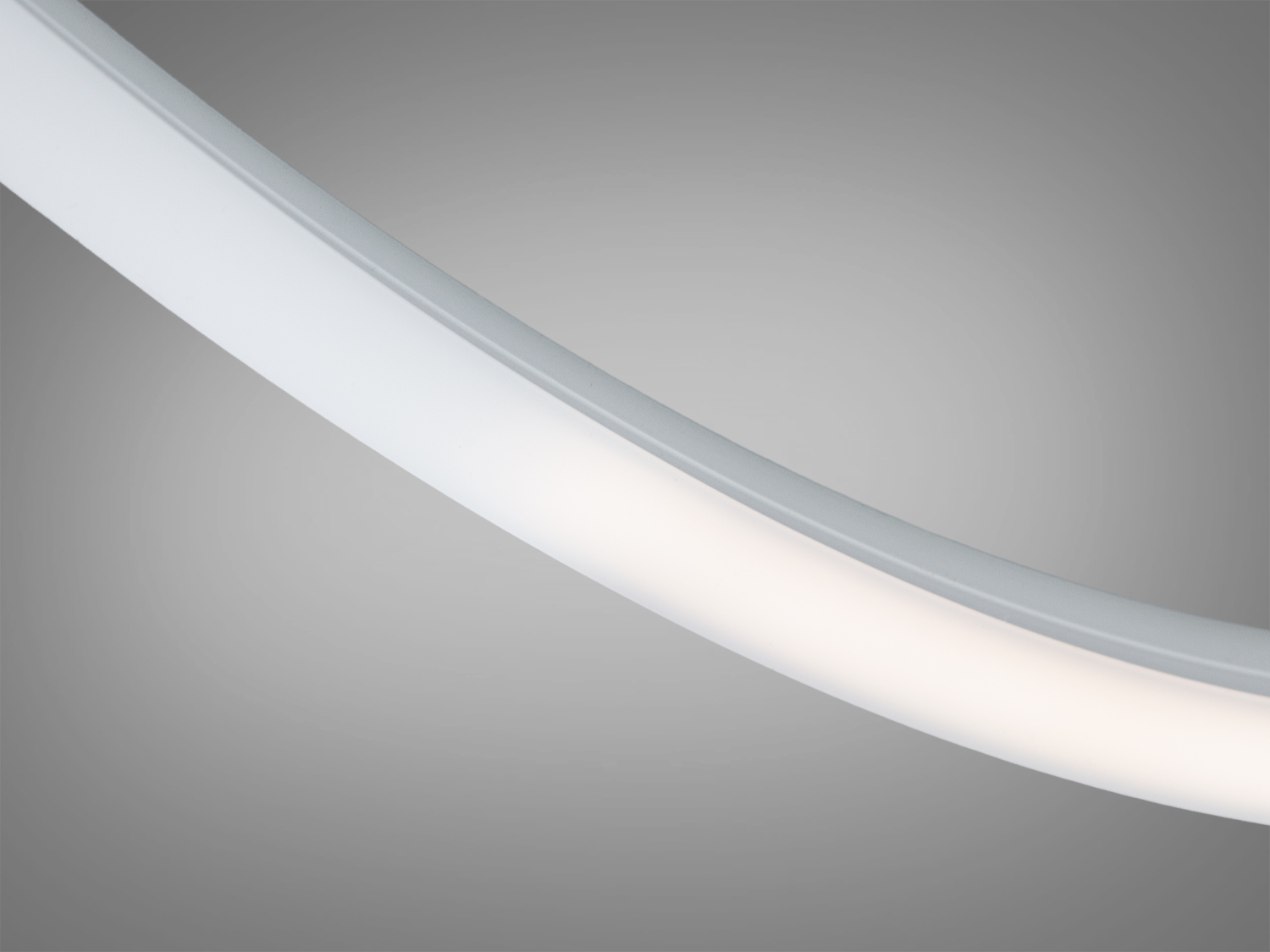 Гнучкий профіль для LED стрічки, накладний