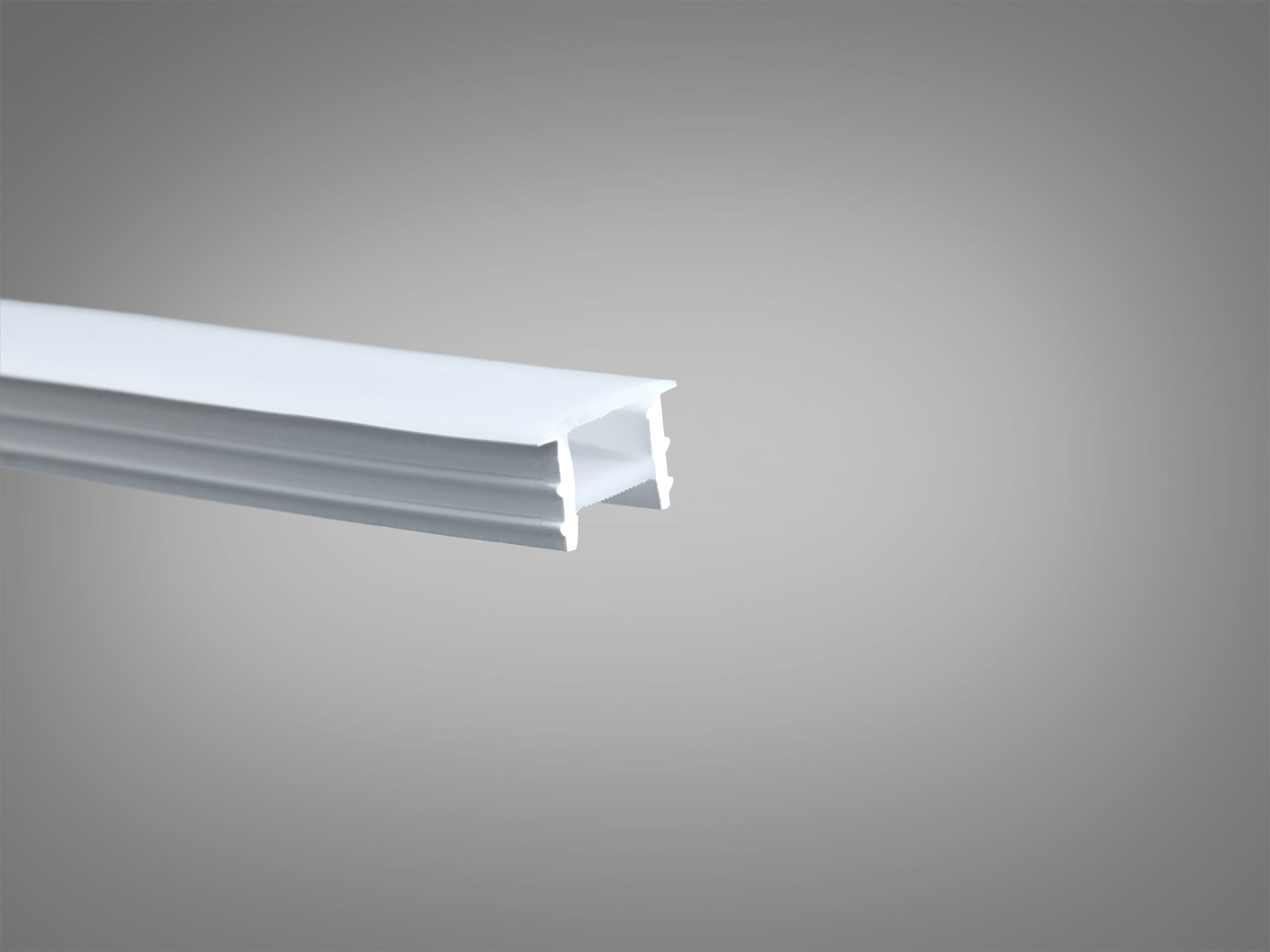 Силіконовий профіль врізний IP67 8 мм білий