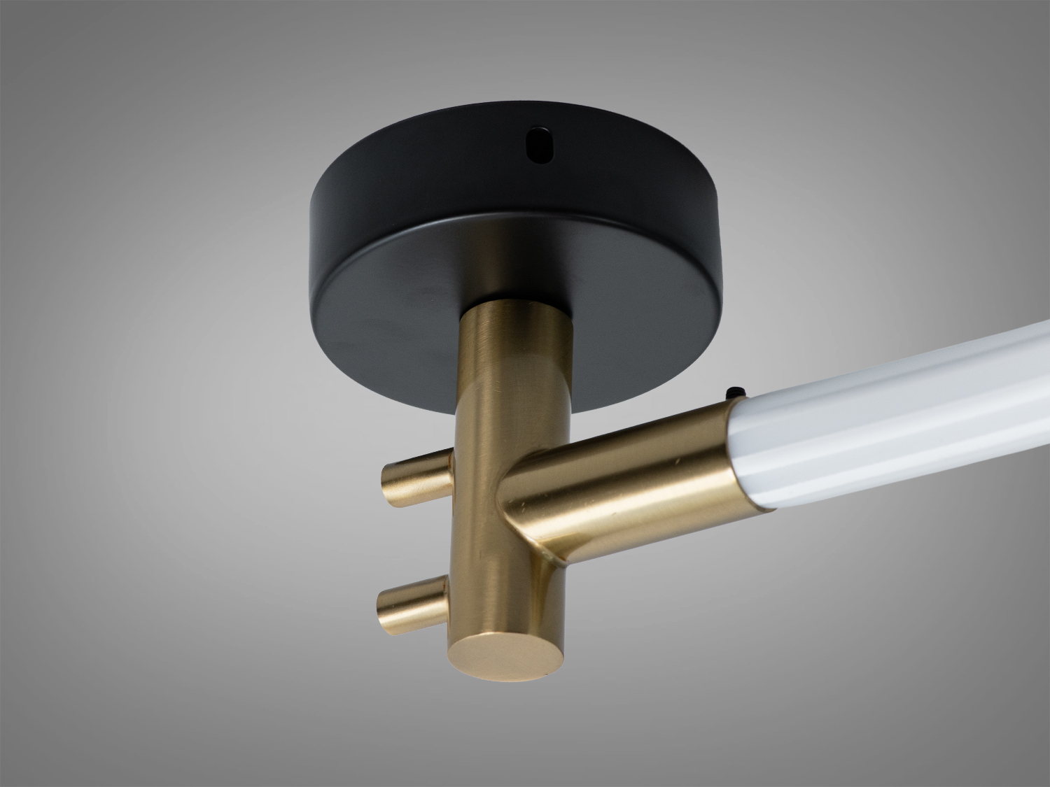 Кронштейн ввідний D22 бронза чорний