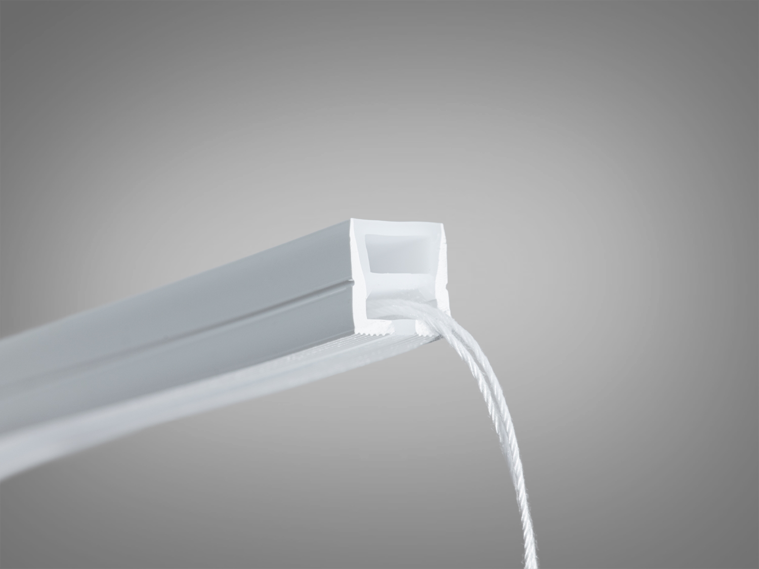 Профіль для LED стрічки, накладний. 