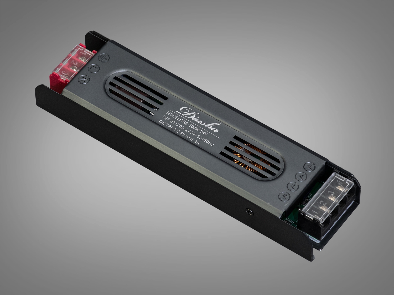 Блок живлення для LED стрічки, 24v, 200Вт, 8.33А