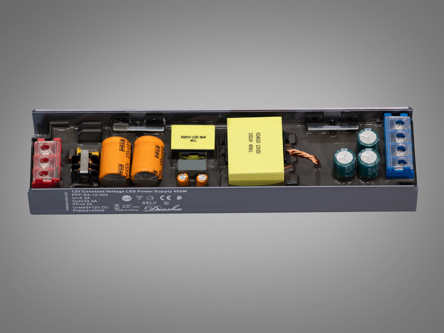 Блок живлення для LED стрічки, 12v, 400Вт, 33.33А