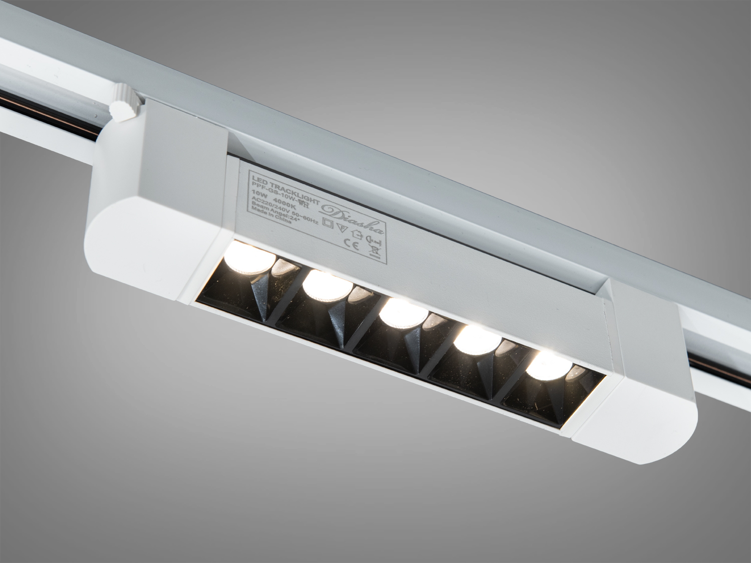 Магнітний трековий світильник LED лінійний, 35 Вт, білий