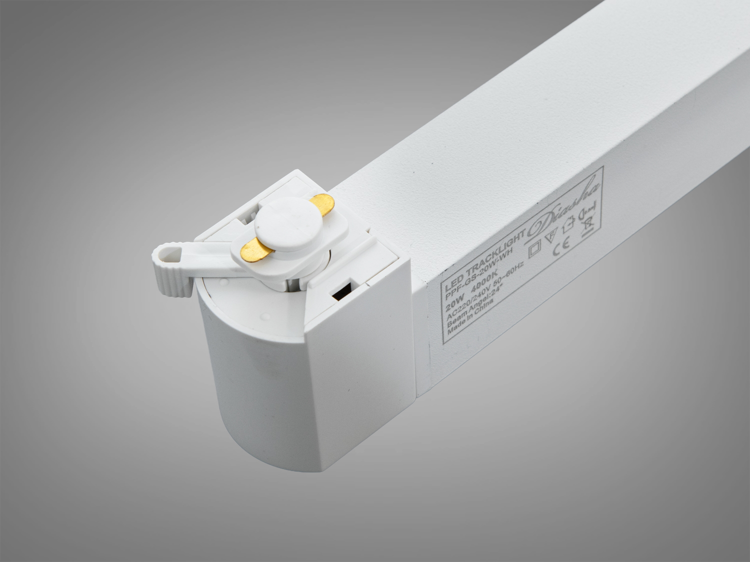 Магнітний трековий світильник LED лінійний, 35 Вт, білий