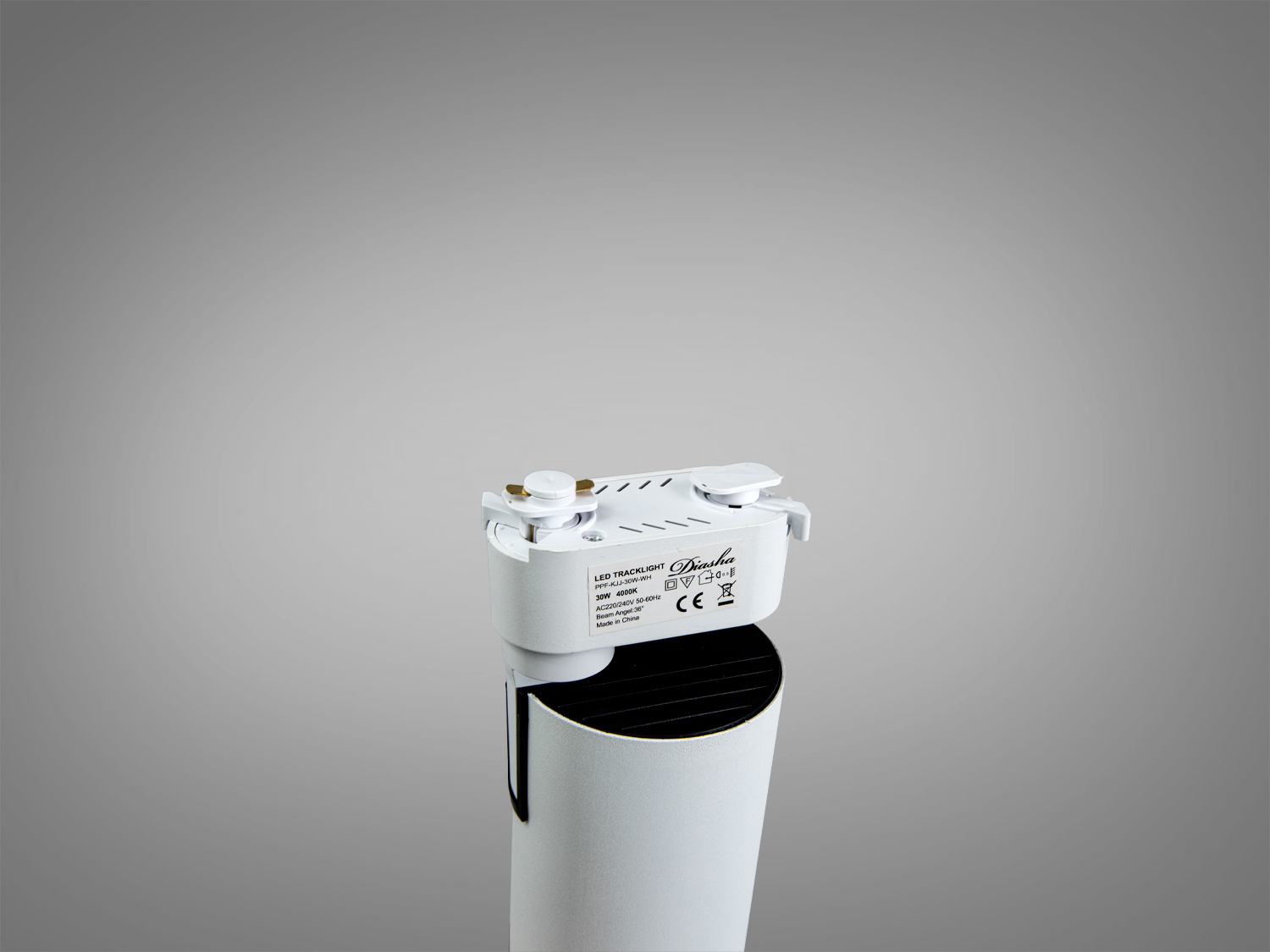 Трековий LED світильник 220В білий 30Вт