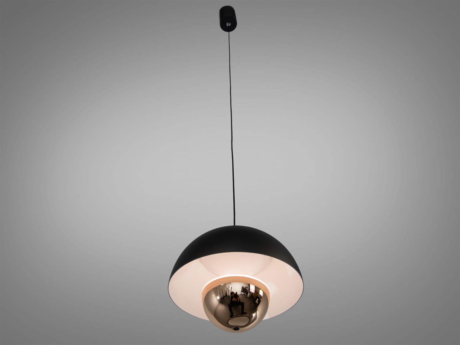 Підвіс LED Diasha молочний золото 5Вт сенсор