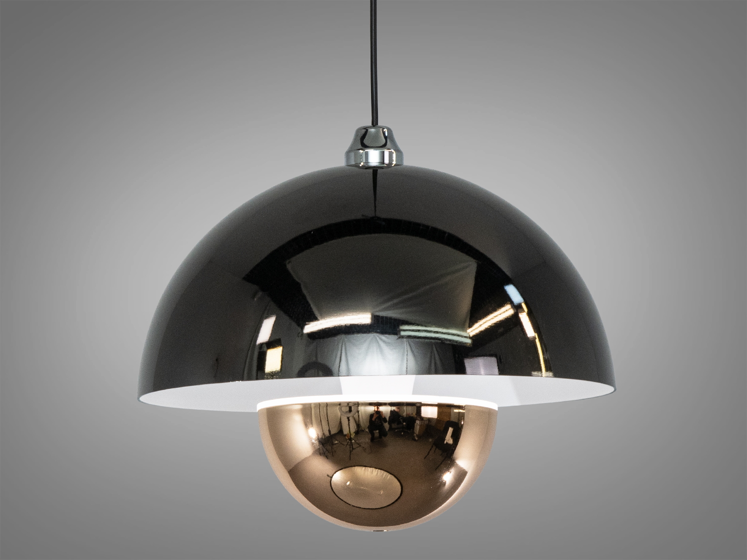 Підвіс LED Diasha молочний золото 5Вт сенсор