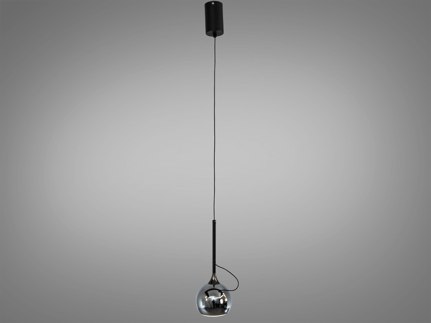 Підвісний світильник з довгим шнуром, підходить для високих стель і сучасного дизайну.