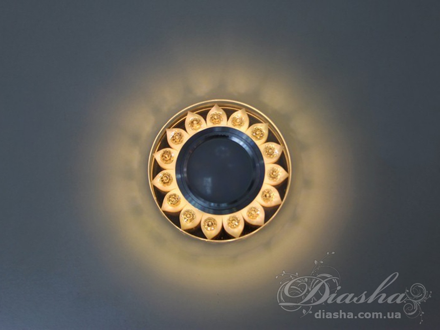 Кришталевий точковий світильник