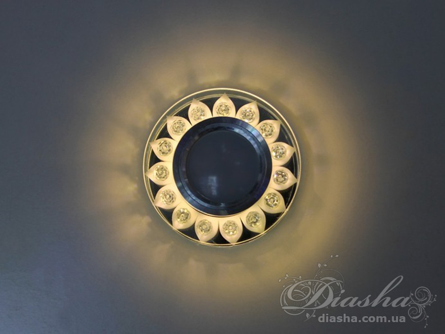 Кришталевий точковий світильник