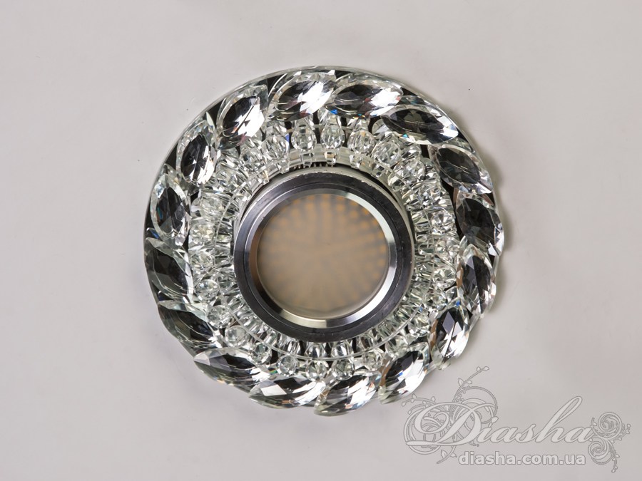 Кришталевий точковий світильник