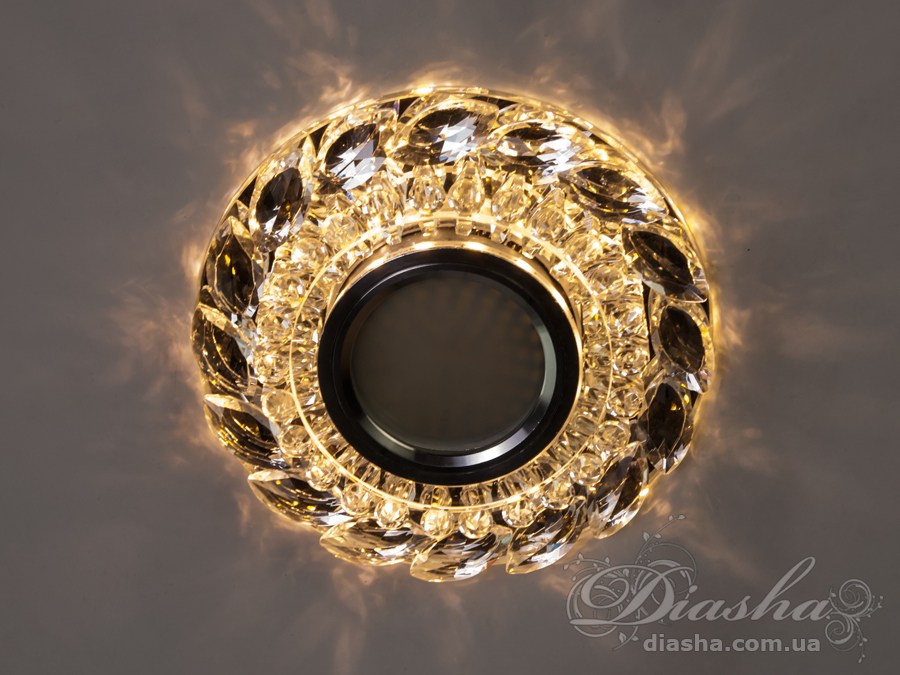 Кришталевий точковий світильник