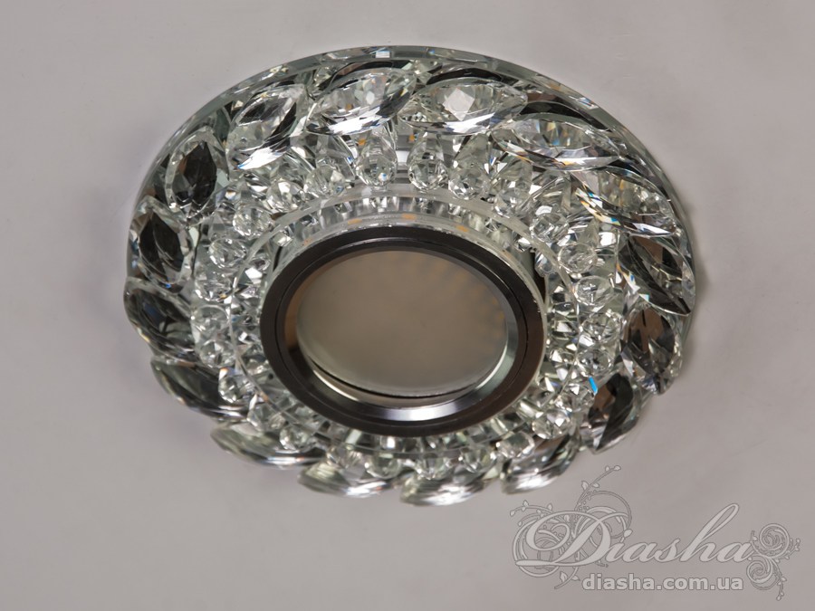 Кришталевий точковий світильник
