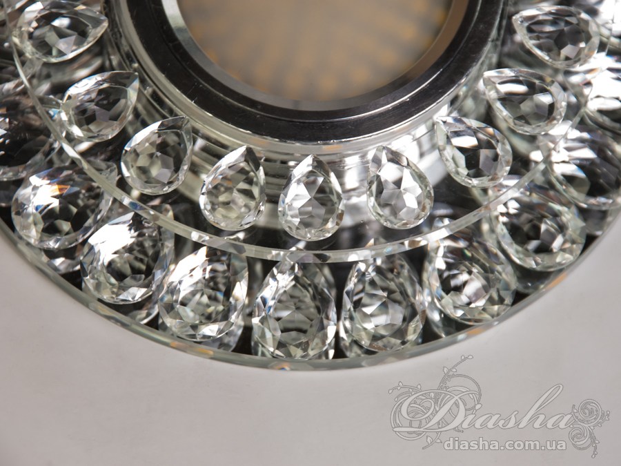 Кришталевий точковий світильник