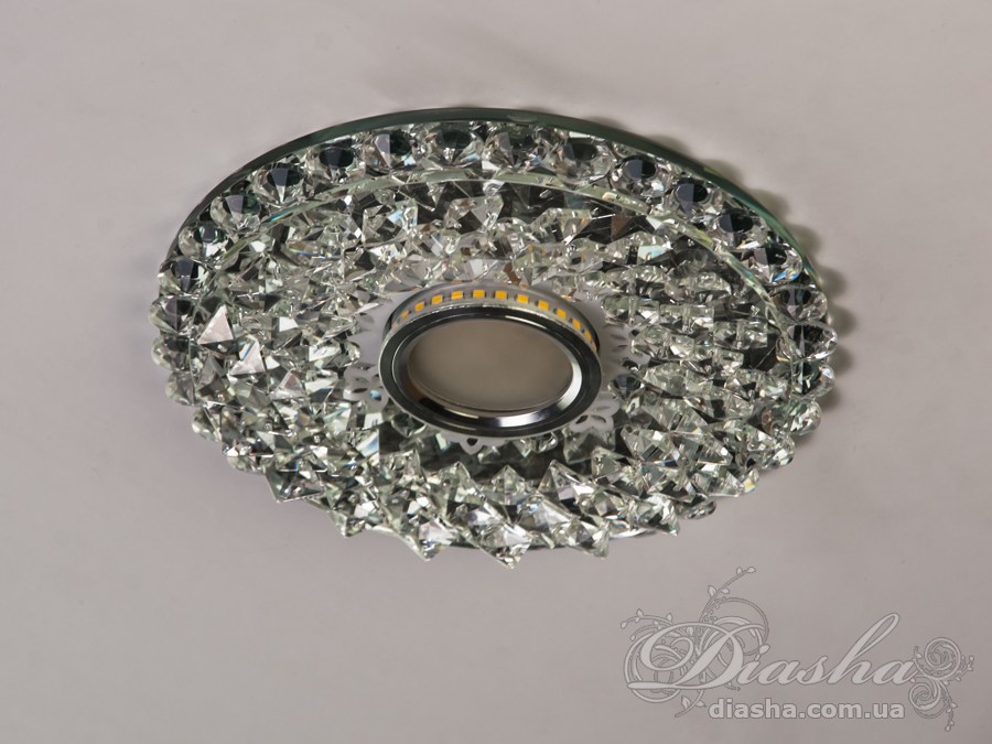 Кришталевий точковий світильник
