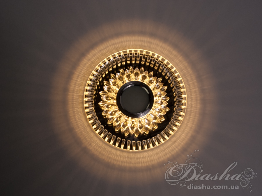 Кришталевий точковий світильник