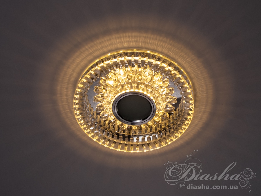 Кришталевий точковий світильник