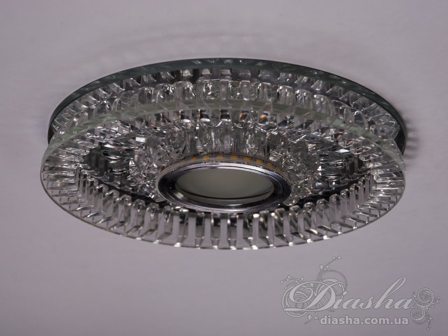 Кришталевий точковий світильник