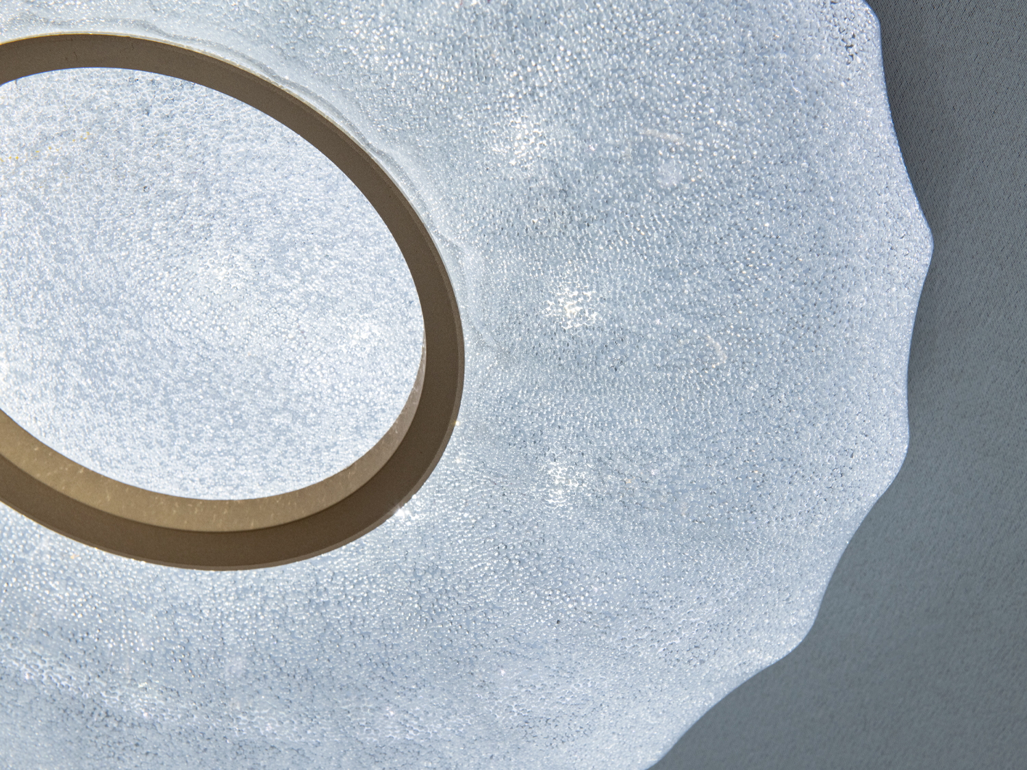 LED люстра Diasha біла золото 34Вт до 6м²