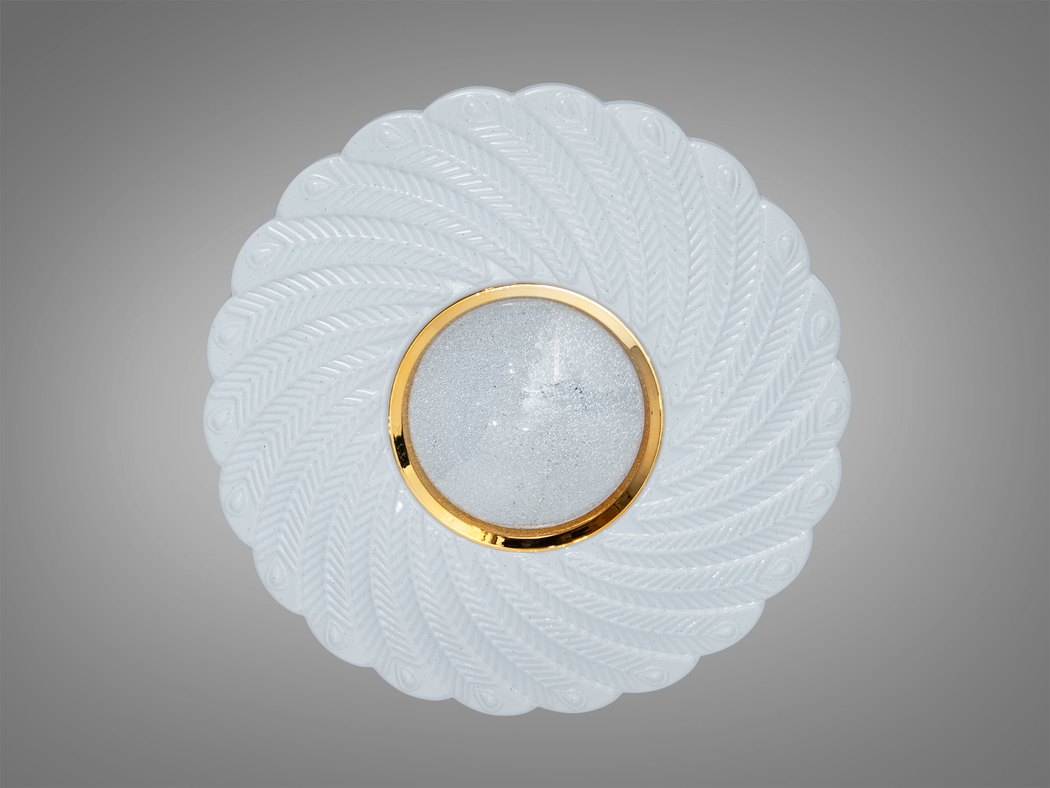 LED люстра Diasha W-21 біло-золота 58Вт