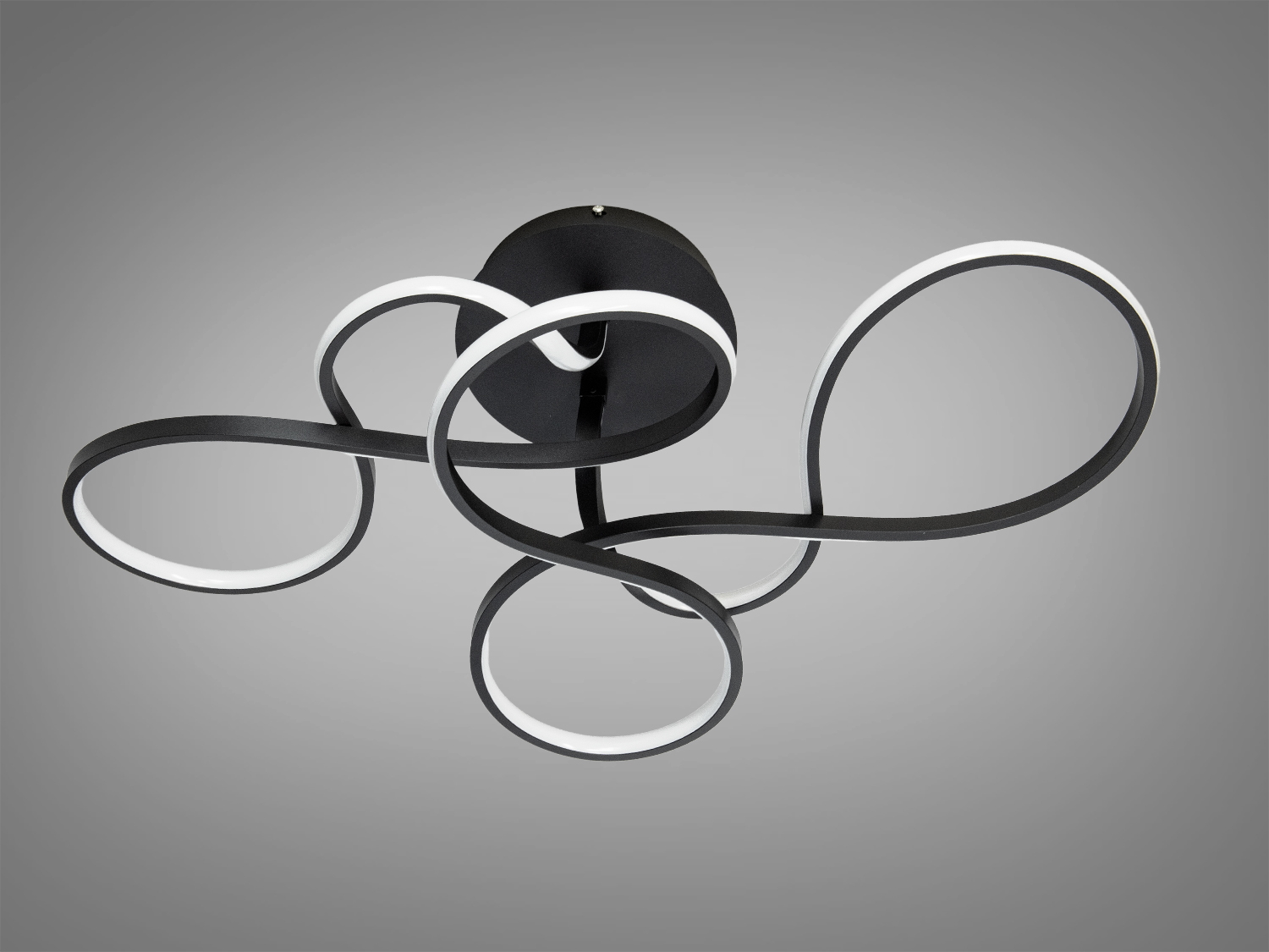 Стельова світлодіодна люстра біла 65 Вт